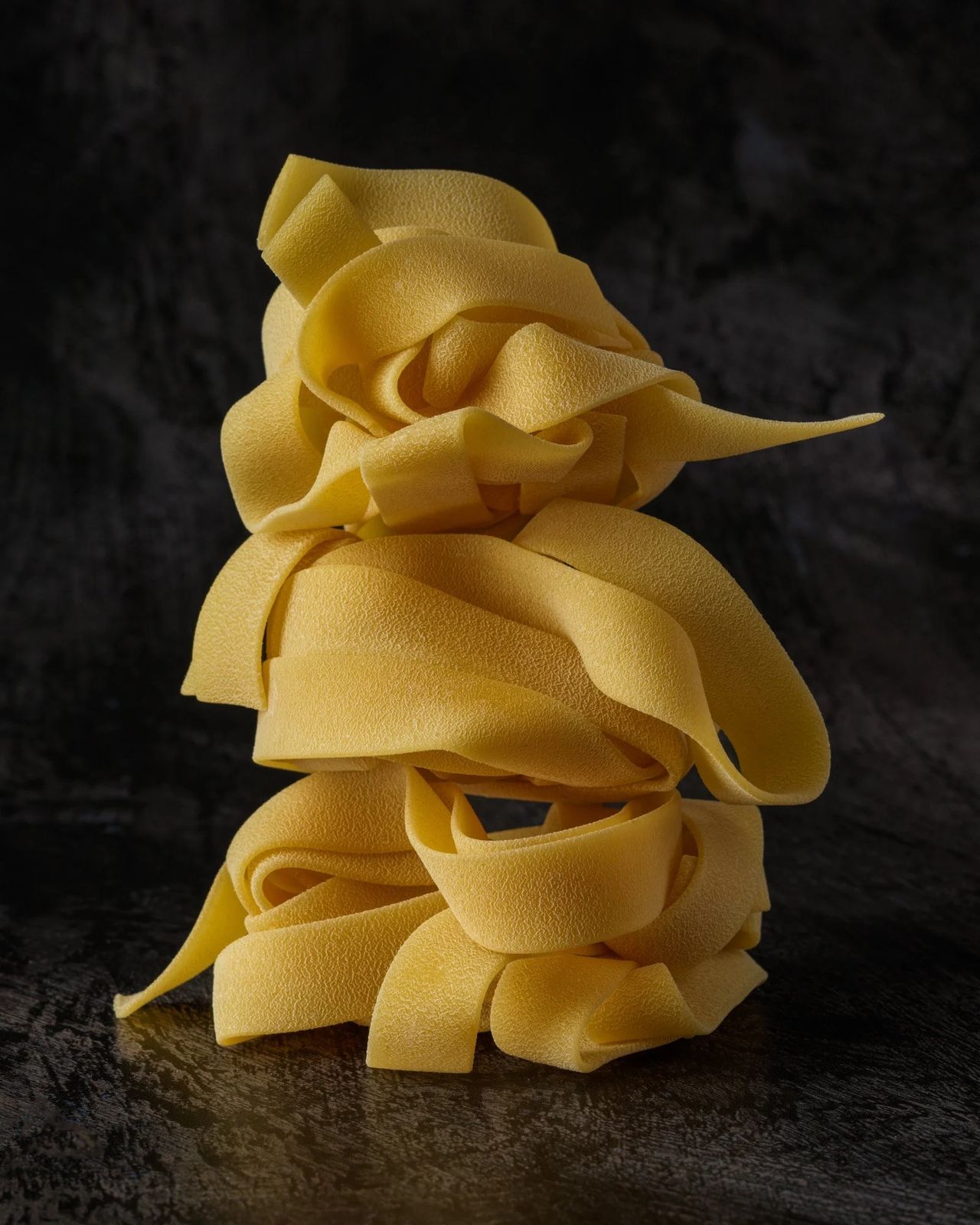 Tower of Uncooked Pasta